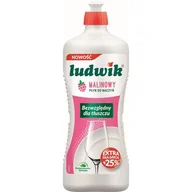 Płyny do naczyń - Płyn do mycia naczyń malinowy 900 g Ludwik - miniaturka - grafika 1