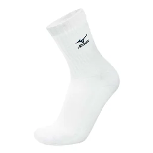 Skarpety siatkarskie Mizuno Volley Socks Medium 67XUU715 71 (kolor Biały) - Skarpetki damskie - miniaturka - grafika 1