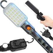 Oświetlenie warsztatowe - LAMPA WARSZTATOWA 30 LED KANAŁOWA HAK MAGNES 230V - miniaturka - grafika 1