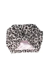 Ozdoby do włosów - Solida Satynowy czepek prysznicowy z nadrukiem leo Czepek pod prysznic 1 szt. - miniaturka - grafika 1