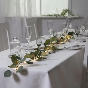 Zielona dekoracja świetlna LED Star Trading Eucalyptus, dł. 1,8 m - Lampy pozostałe - miniaturka - grafika 1