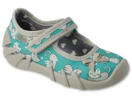 Kapcie damskie - Befado Buty Kapcie Pantofle Balerinki Dla Dziewczynki - 20 - miniaturka - grafika 1