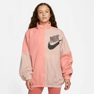 Kurtki damskie - Kurtka damska różowa wiatrówka sportowa Nike Sportswear DV0337-693 r.XL - miniaturka - grafika 1