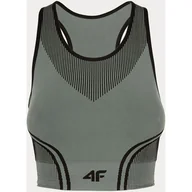 Biustonosze - Biustonosz sportowy damski H4Z22 STAD018 4F - miniaturka - grafika 1