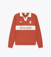 Koszulki męskie - polo uomo diadora 502.182428 polo ls legacy marrone terra cotta - miniaturka - grafika 1