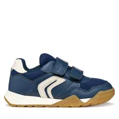 Buty dla chłopców - Sneakersy Geox J Rann-E Boy J56NEA 0BC14 CF41M S Granatowy - miniaturka - grafika 1