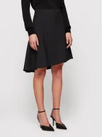 Spódnice - Boss Spódnica trapezowa Vasty 50442734 Czarny Regular Fit - miniaturka - grafika 1