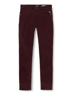 Spodnie męskie - Replay spodnie męskie anbass, 458 Dark Wine, 33W / 36L - miniaturka - grafika 1
