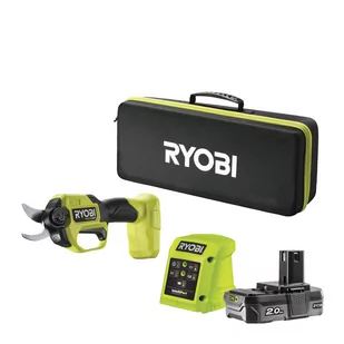 Ryobi Bezszczotkowy sekator HP 18V (1 x 2.0 Ah) | RY18SCXA-120T - Nożyce i sekatory - miniaturka - grafika 1