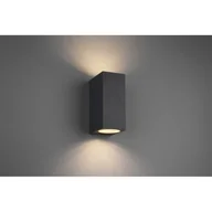 Lampy ogrodowe - Trio Roya 204269242 kinkiet zewnętrzny ogrodowy IP44 2x35W GU10 antracyt - miniaturka - grafika 1