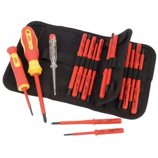 DRAPER Tools Zestaw wkrętaków izolowanych z testerem napięcia, 18 cz Tools (05776) - Pozostałe narzędzia ogrodowe - miniaturka - grafika 6