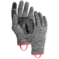 Rękawice narciarskie - Rękawiczki damskie Ortovox Fleece Light Glove W Rozmiar rękawiczek: M / Kolor: czarny - miniaturka - grafika 1