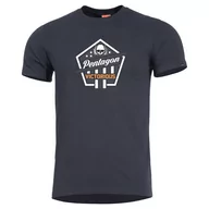 Odzież taktyczna i umundurowanie - Pentagon - Koszulka Ageron T-Shirt - Victorious - Czarny -K09012-VI-01 - miniaturka - grafika 1