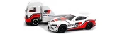Samochody i pojazdy dla dzieci - Hot Wheels Zestaw 2 pojazdów '21 Toyota GR Supra + Aero Lift - miniaturka - grafika 1