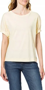 s.Oliver t-shirt damski jasnożółty XXL/44 - Koszulki i topy damskie - miniaturka - grafika 1