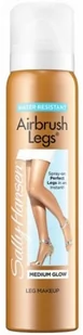 Sally Hansen Airbrush Legs Make up Spray 02 Rajstopy w sprayu Medium Glow 75ml B606446 - Samoopalacze - miniaturka - grafika 1