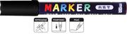 Kredki, ołówki, pastele i pisaki - M&G, Marker akrylowy 1-2 mm, czarny - miniaturka - grafika 1