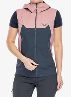 Kurtki i kamizelki sportowe damskie - Kamizelka damska Dynafit Transalper DST Vest - mokarosa/blueberry - miniaturka - grafika 1
