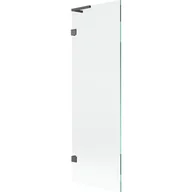 Parawany nawannowe - Mexen Lunar L parawan nawannowy 1-skrzydłowy 60 x 150 cm, transparent, gun gray szczotkowany - 897L-060-000-66-00 - miniaturka - grafika 1