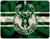 Podkładki pod mysz - PODKŁADKA POD MYSZKĘ MILWAUKEE BUCKS 23x19CM DO LAPTOPA - miniaturka - grafika 1