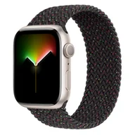 Akcesoria do smartwatchy - APPLE BRAIDED STRAP SOLO MMWH3ZM/A 40/41/42MM SIZE 8 BLACK UNITY ORYGINALNA PLOMBA - miniaturka - grafika 1