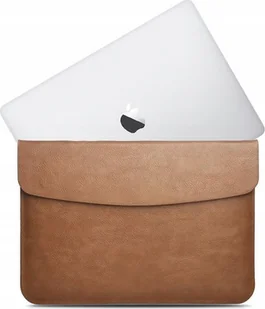 Etui Pan i Pani Gadżet Skórzane MacBook Pro Air 13 13" Brązowy - Torby na laptopy - miniaturka - grafika 1