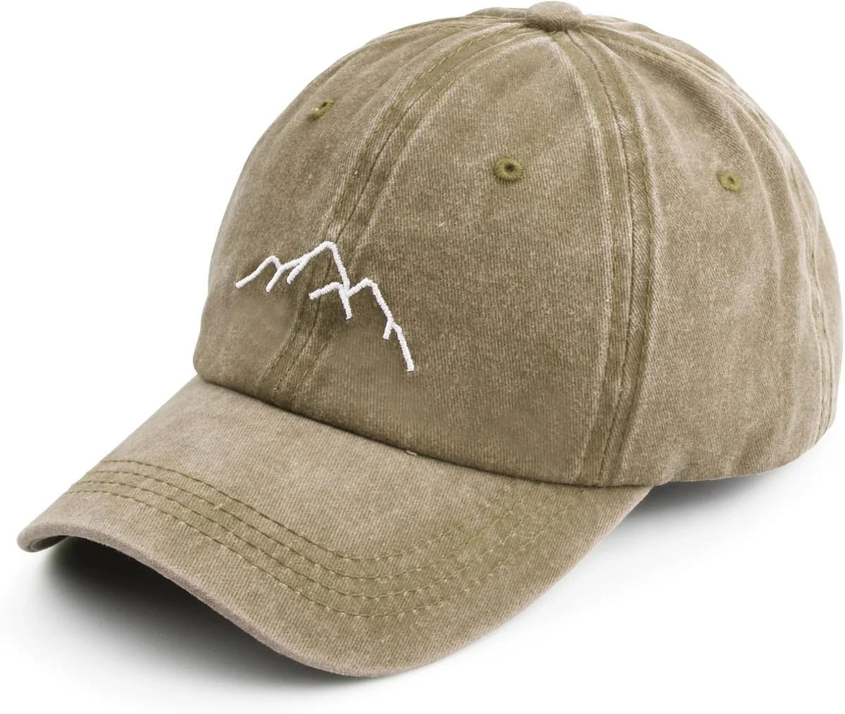 CZAPKA Z DASZKIEM MĘSKA REGULOWANA KHAKI ROZMIAR M