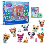Kalendarze - BANDAI Littlest Pet Shop Kalendarz Adwentowy Zestaw figurek 8 szt. - miniaturka - grafika 1