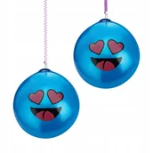 Piłki dla dzieci - Duża Piłka Gumowa Na Sprężynie Zabawna Dla Dzieci Sprężynka Minki 23 Cm Mix - miniaturka - grafika 1