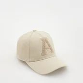 Czapki dla dzieci - Reserved - Czapka z daszkiem - Kremowy - miniaturka - grafika 1