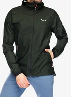 Kurtki męskie - Kurtka z membraną Salewa Pedroc PTX 2,5L Light Jacket - dark olive - miniaturka - grafika 1