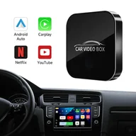 Akcesoria motoryzacyjne - AB038 Wireless CarPlay Android Auto Box Car Multimedia System with Mirror Link Plug - miniaturka - grafika 1