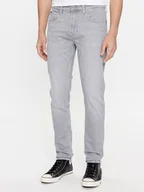 Spodnie męskie - Pepe Jeans Jeansy PM207387 Szary Skinny Fit - miniaturka - grafika 1