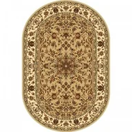 Dywany - Dywan FD Standard SAMIR beż owal - miniaturka - grafika 1