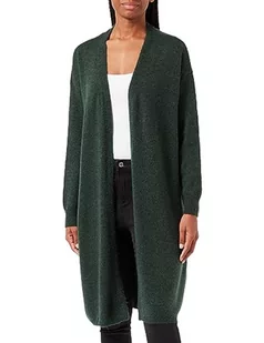 Bestseller A/S Damski kardigan Pcjuliana Ls Long Knit Noos Bc, Trekking Green, L - Swetry damskie - miniaturka - grafika 1