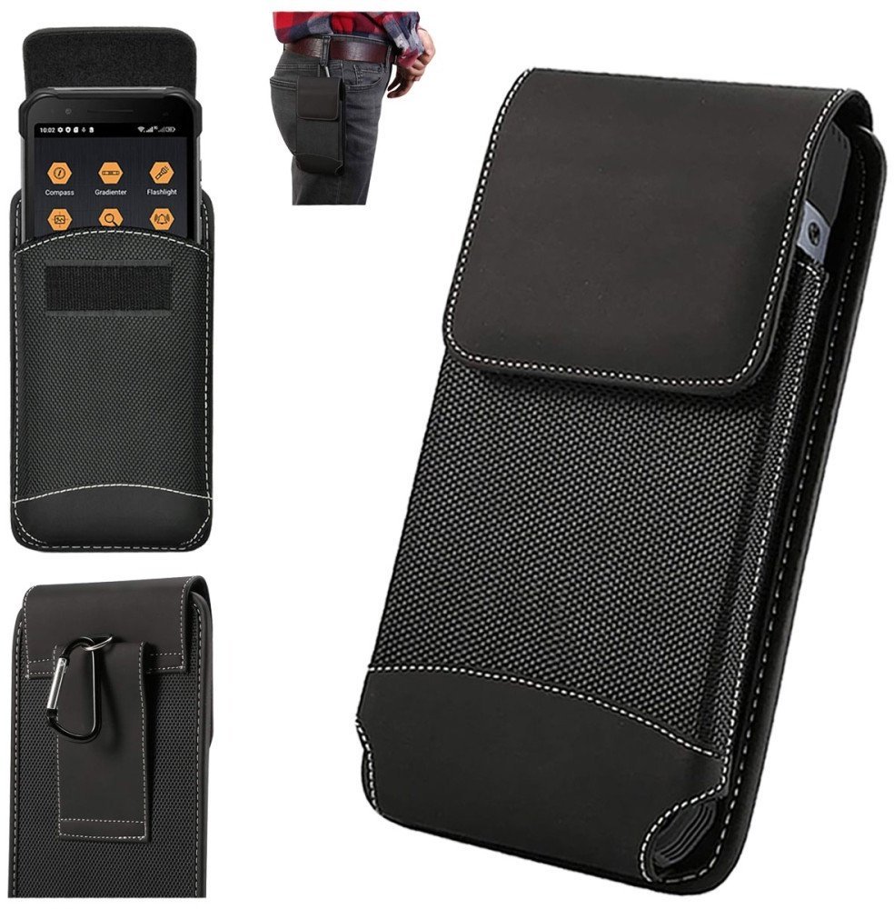 Etui z klapką Supero Wristbag do Hammer Construction, czarne