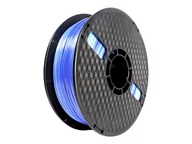 Filamenty i akcesoria do drukarek 3D - GEMBIRD 3DP-PLA-SK-01-ICE Filament PLA Silk Ice lodowy błętkit + granatowy 1.75mm 1kg - miniaturka - grafika 1
