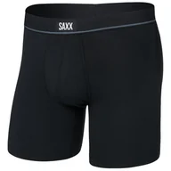 Majtki męskie - Męskie bokserki Saxx Essential Cotton Boxer Brief Fly Rozmiar: M / Kolor: czarny - miniaturka - grafika 1