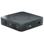 Transmitery FM - Transmiter Odbiornik Nadajnik Adapter Audio Bluetooth 5.0 Jack 3,5mm Aux Kn326 - miniaturka - grafika 1