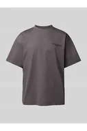 Koszulki męskie - T-shirt z nadrukiem z logo - Only & Sons - miniaturka - grafika 1