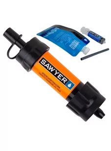 Filtr do wody Sawyer Mini Water Filtration System - orange - Kuchnia turystyczne i akcesoria - miniaturka - grafika 1