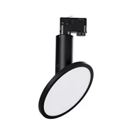 Lampy pozostałe - OXYLED Lampa do szynoprzewodu LUCENA 12W 4000K czarny 893098 OXYLED - miniaturka - grafika 1