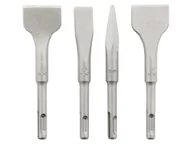 Bity - PARKSIDE® Zestaw wierteł udarowych lub dłut SDS plus (Krótkie dłuto SDS, 4 szt.) - miniaturka - grafika 1