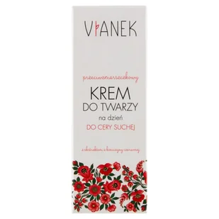 Vianek Vianek Przeciwzmarszczkowy krem do twarzy na dzień do cery suchej 50ml 31574-uniw - Kremy do twarzy - miniaturka - grafika 1