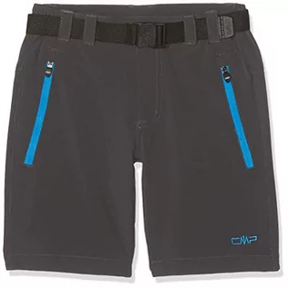 Spodnie i spodenki dla chłopców - CMP CMP chłopięce spodnie bermudy, Grey-Cyano, 116 3T51844 - grafika 1