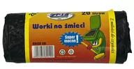 Worki na śmieci - Worki na śmieci Ldpe 20 x 20L czarne - miniaturka - grafika 1