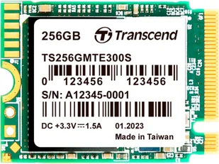 Transcend 256GB M.2 2230 PCIe NVMe 300S - Dyski SSD - miniaturka - grafika 1