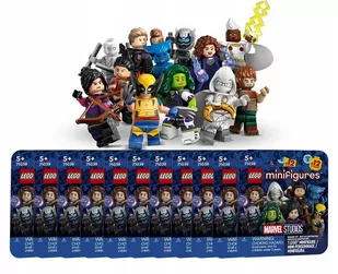 71039 - LEGO Minifigures - Marvel Seria 2 - Komplet 12 szt. - Klocki - miniaturka - grafika 1