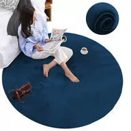 Dywany - Dywan okrągły Rabbit Strado 100x100 RoyalNavy (Niebieski) - miniaturka - grafika 1