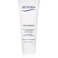Pozostałe kosmetyki - Biotherm Biomains krem nawilżający do rąk SPF 4 Age Delaying Hand and Nail Treatment) 100 ml - miniaturka - grafika 1